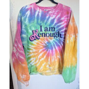I AM KENOUGH Barbie Movie Sweatshirt Tie-dyed Unisex XL Free Shipping